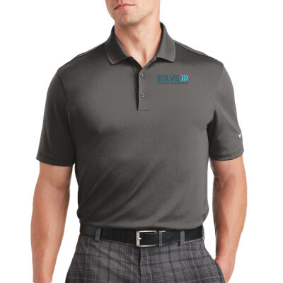Solve - Dri FIT Classic Fit Players Polo with Flat Knit Collar Thumbnail