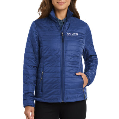 Solve - Ladies Packable Puffy Jacket  Thumbnail