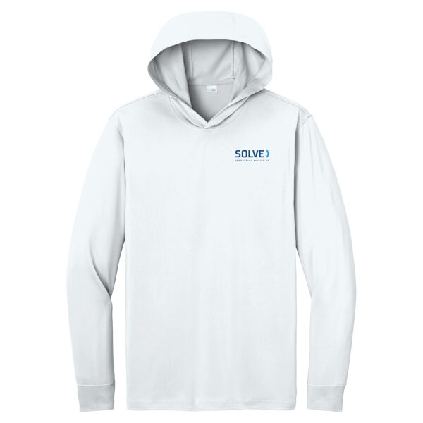 Solve - Workwear Pro Long Sleeve Hooded Tee Thumbnail