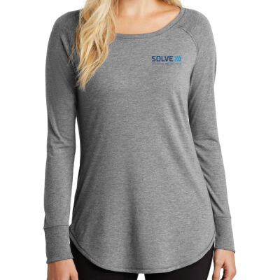 Solve - Women's Perfect Tri ® Long Sleeve Tunic Tee Thumbnail