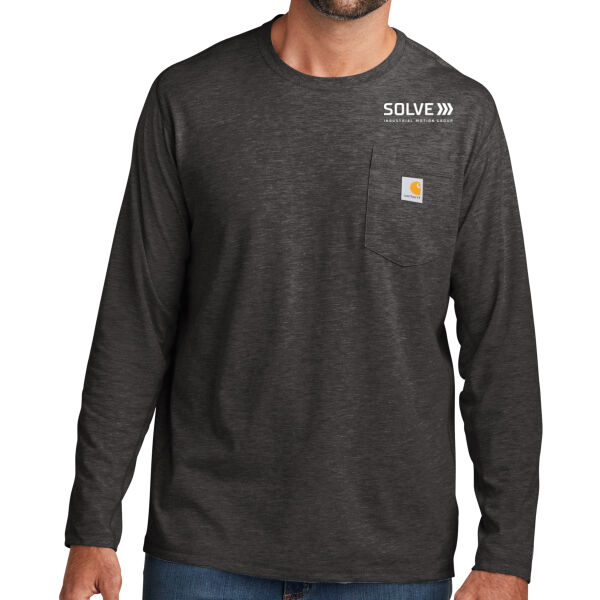 Solve - Force ® Long Sleeve Pocket T Shirt Thumbnail