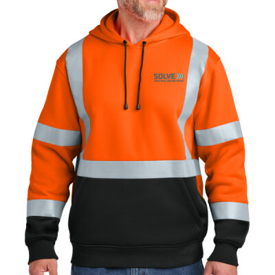 Solve - Ansi 107 Class 3 Heavy Duty Fleece Pullover Hoodie Thumbnail
